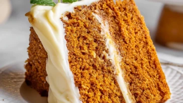 Moist Spice Cake with Cream Cheese Frosting