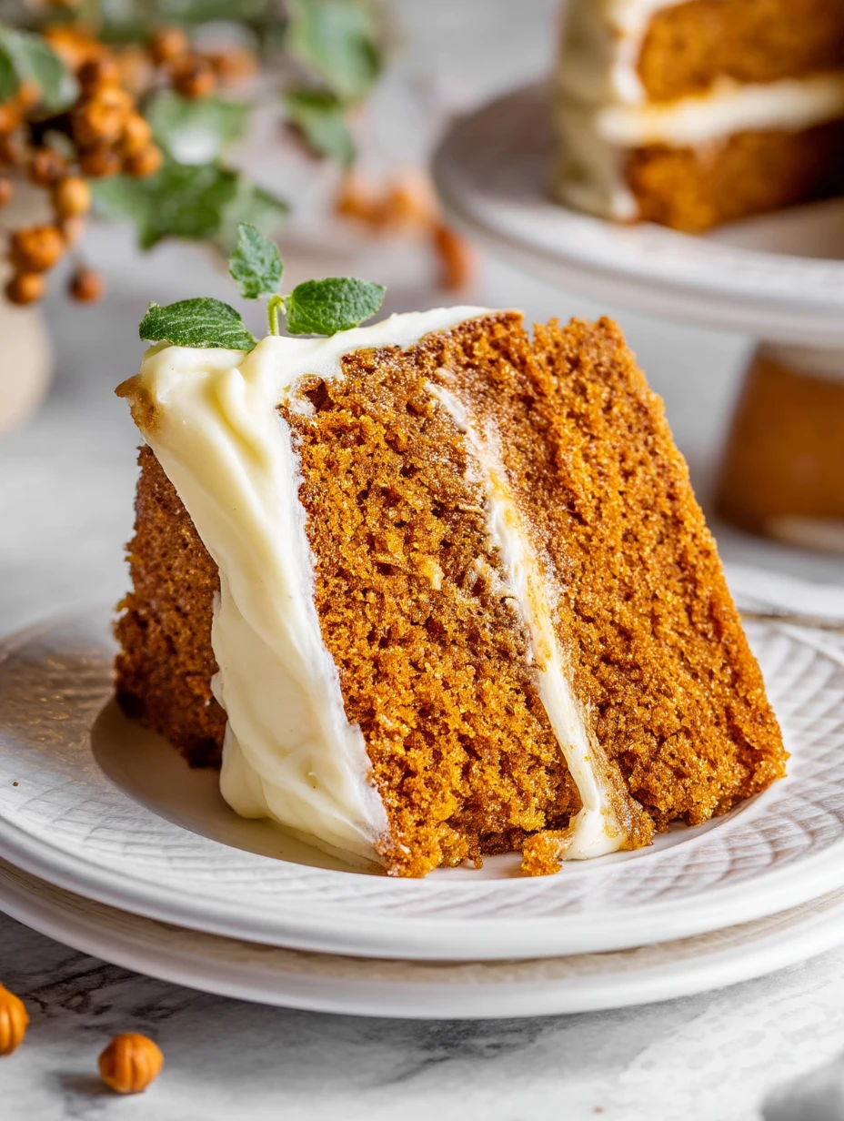 Moist Spice Cake with Cream Cheese Frosting