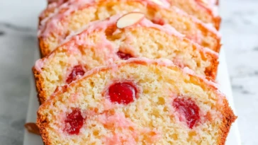 Quick and Easy Easter Cherry Almond Bread