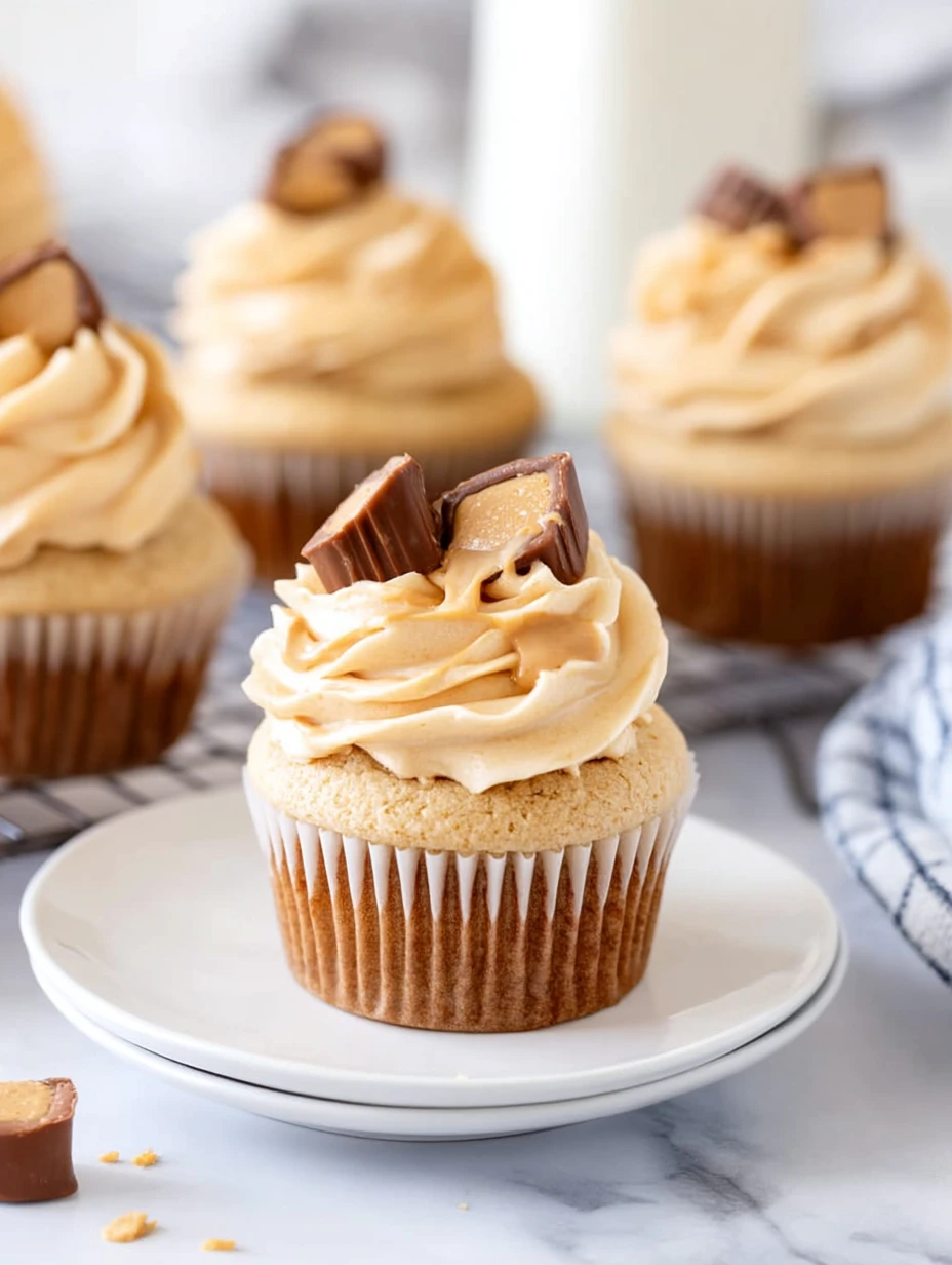 Peanut Butter Cupcakes