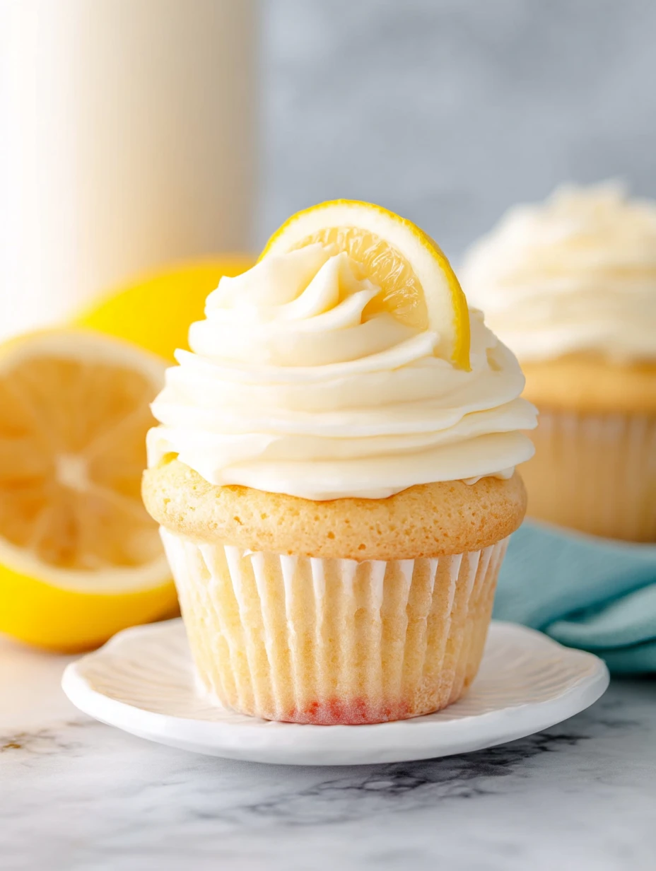 Lemon Cupcakes with Lemon Buttercream