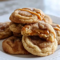 Brown Sugar Cinnamon Caramel Cookies
