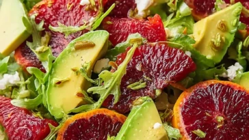 Blood Orange Avocado Salad
