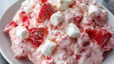 Creamy Strawberry Fluff Salad