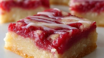Raspberry Lemonade Bars