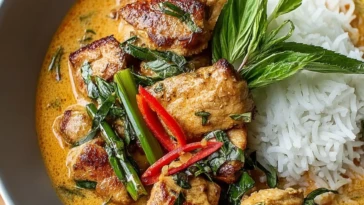 Lemongrass Chicken with Thai Coconut Curry
