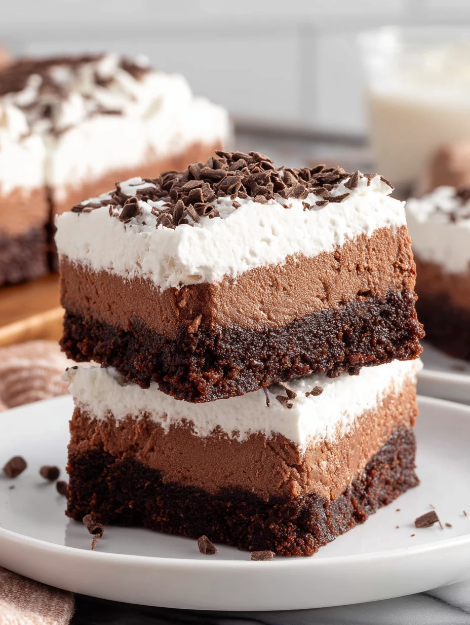 French Silk Brownies