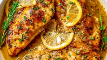 One Skillet Lemon Dijon Chicken