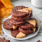 Mexican Chocolate Shortbread Cookies