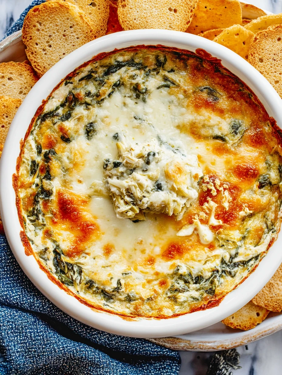 Hot Spinach Artichoke Dip