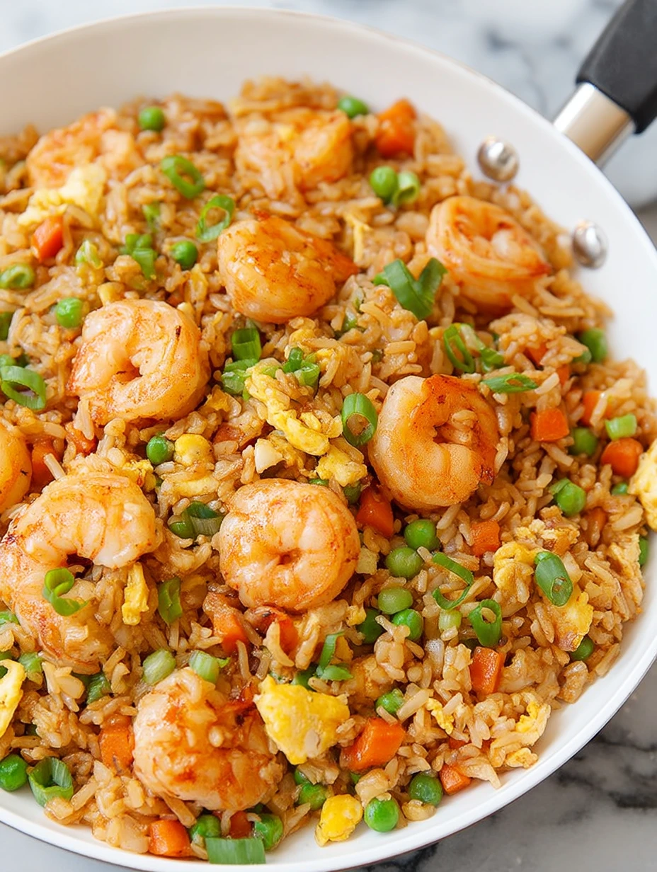 One Skillet Better-Than-Takeout Shrimp Fried Rice