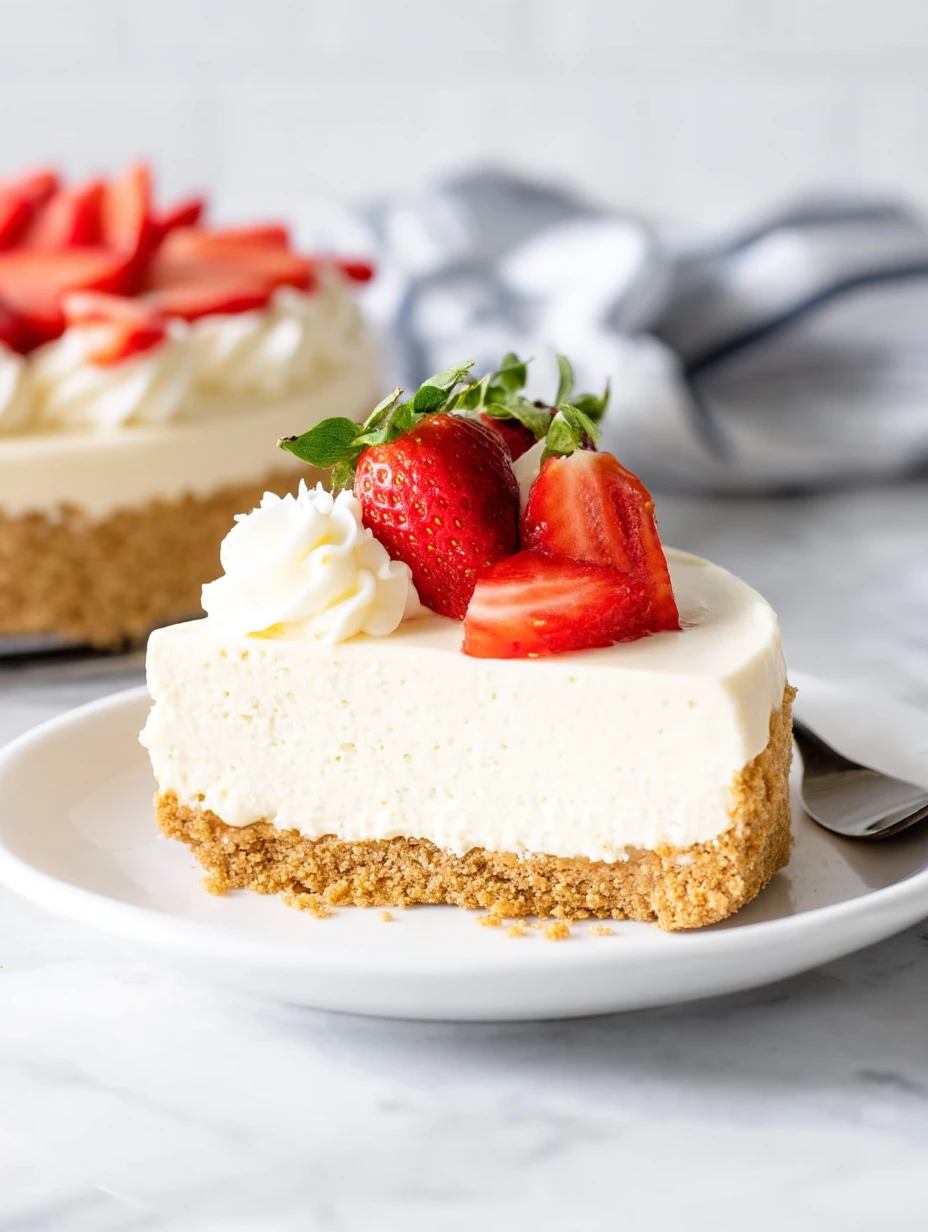Easy No Bake Cheesecake