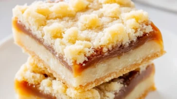 Shortbread Caramel Bars