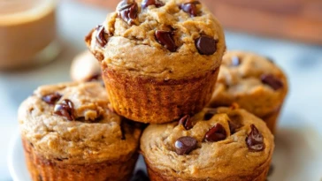 Flourless Peanut Butter Muffins