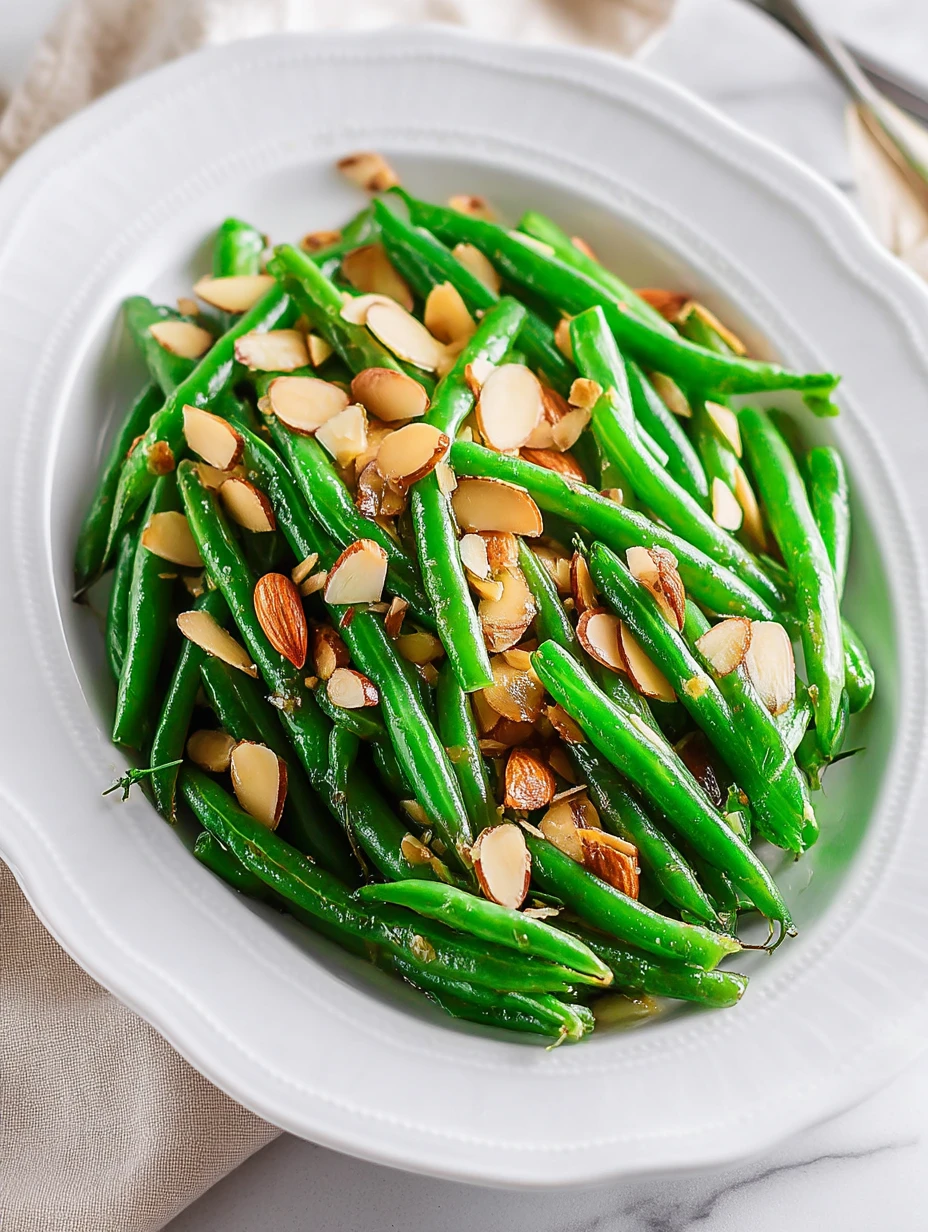 Classic Green Beans Almondine